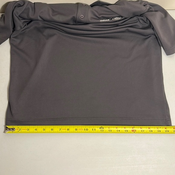 Jaguar Land Rover Polo Driving Athletic Grey Polyester Men’s Size L - Picture 6 of 10